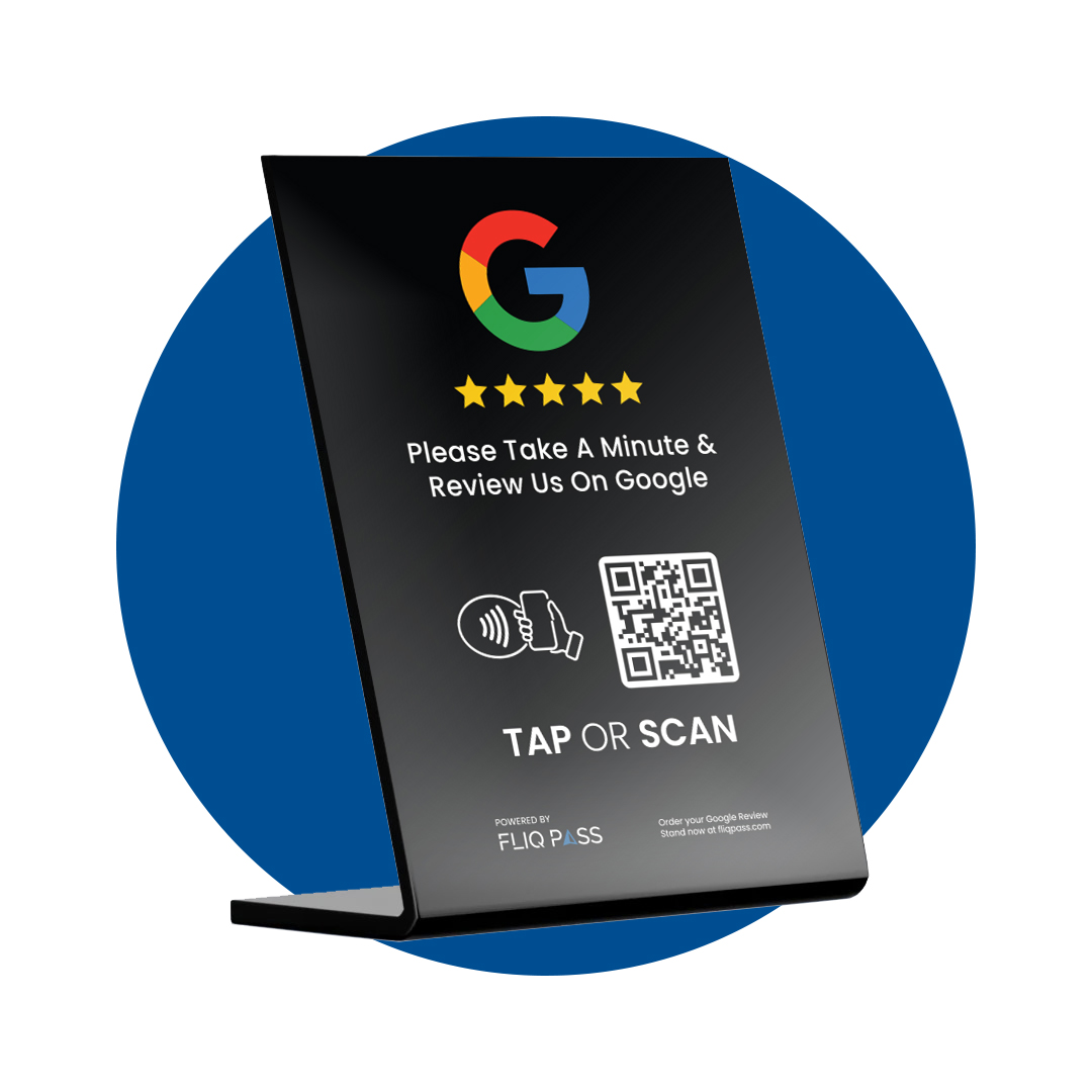 Google Review Stand